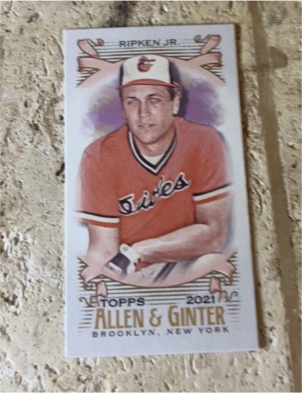 2021 Topps Allen & Ginter Mini #38 Cal Ripken Jr. — front