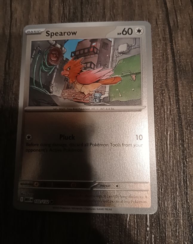 2015 Pokémon Mega Evolution #102 Spearow — front