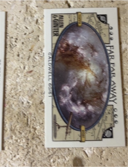 2021 Topps Allen and Ginter Mini Far Far Away #FFA-13 Caldwell 60/61 — front