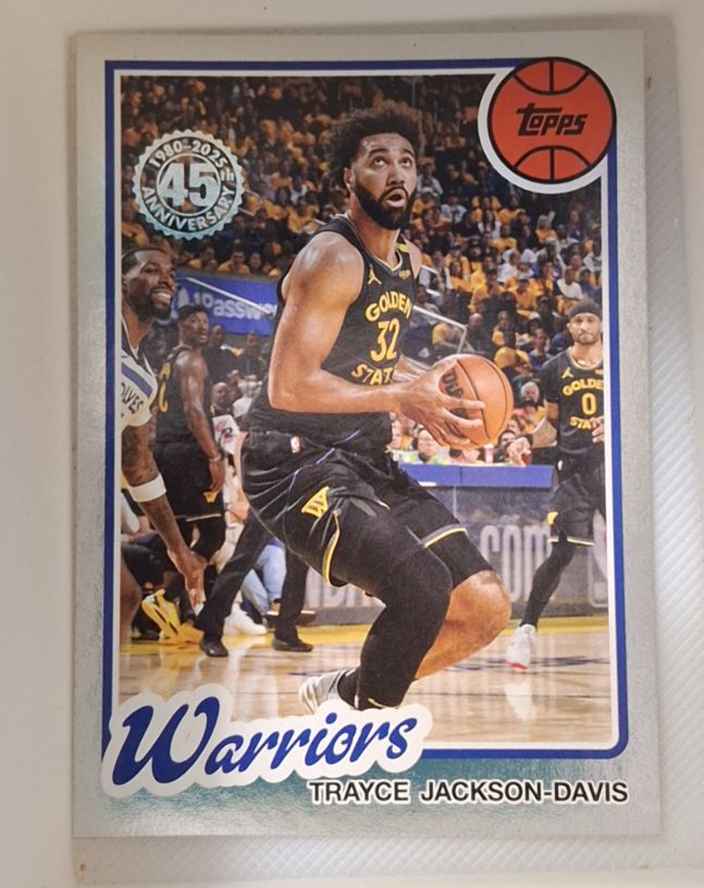 2025-26 Topps 45th Anniversary #80BK-22 Trayce Jackson-Davis — front