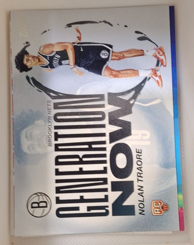 2025-26 Topps #GN-19 Nolan Traore Generation Now — front