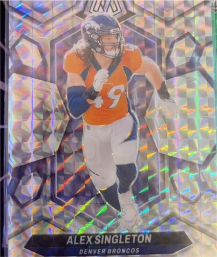 2024 Panini Mosaic #69 Alex Singleton — front