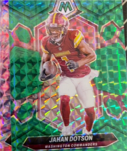 2024 Panini Mosaic #221 Jahan Dotson — front