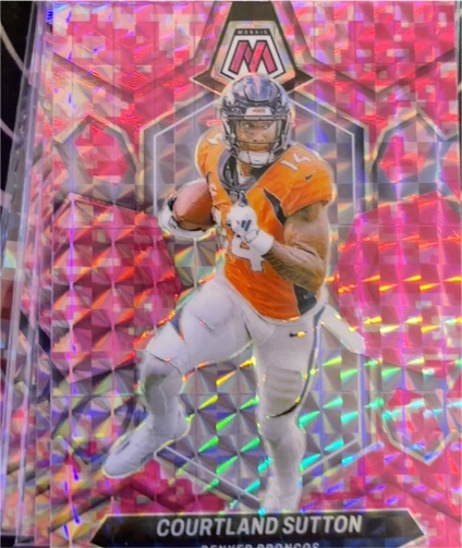2024 Panini Mosaic #66 Courtland Sutton Denver Broncos — front