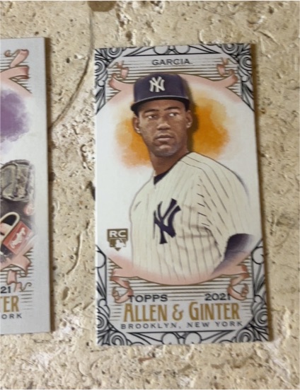 2021 Topps Allen & Ginter Mini #114 Deivi Garcia Rookie Card — front
