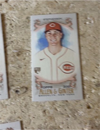 2021 Topps Allen & Ginter Mini #299 Tyler Stephenson — front