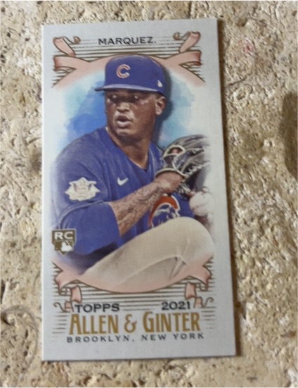 2021 Topps Allen & Ginter #118 Brailyn Marquez — front