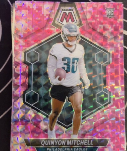 2024 Panini Mosaic #322 Quinyon Mitchell — front