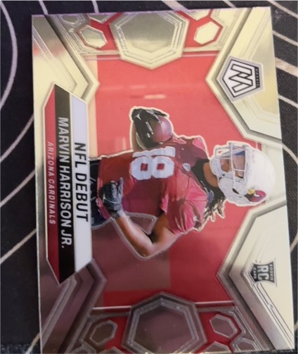 2024 Panini Mosaic NFL Debut #283 Marvin Harrison Jr. — front
