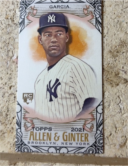 2021 Topps Allen & Ginter Mini #114 Deivi Garcia — front