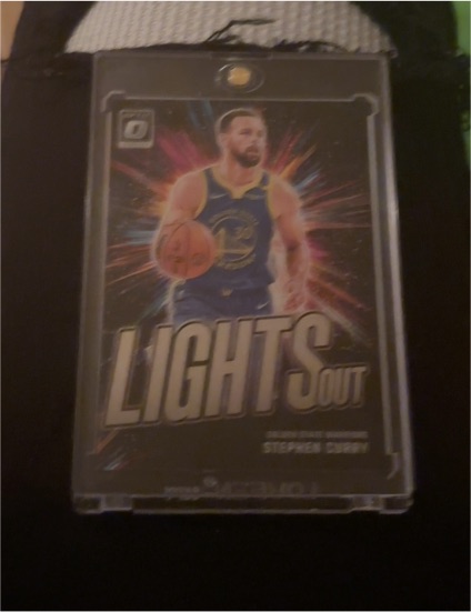 2024-25 Panini Donruss Optic Lights Out Stephen Curry — front