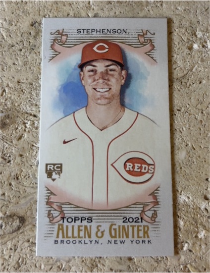2021 Topps Allen & Ginter #299 Tyler Stephenson — front