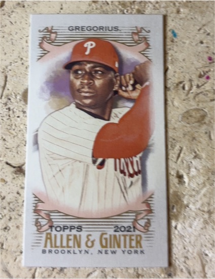 2021 Topps Allen & Ginter Mini #264 Didi Gregorius — front