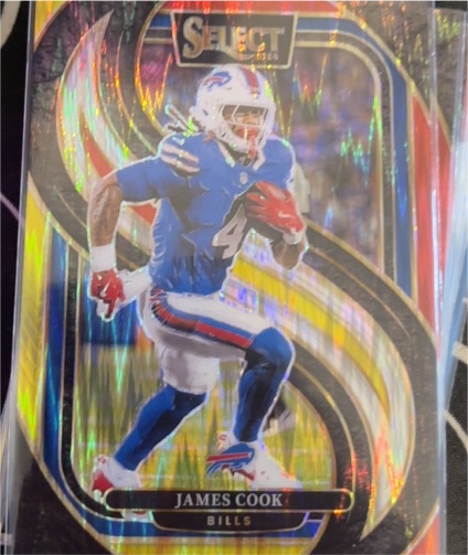 2024 Panini Select #167 James Cook — front
