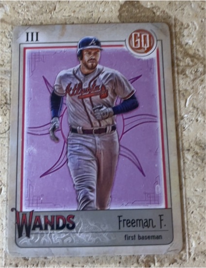 2021 Topps Gypsy Queen Tarot of the Diamond #TOD-13 Freddie Freeman — front