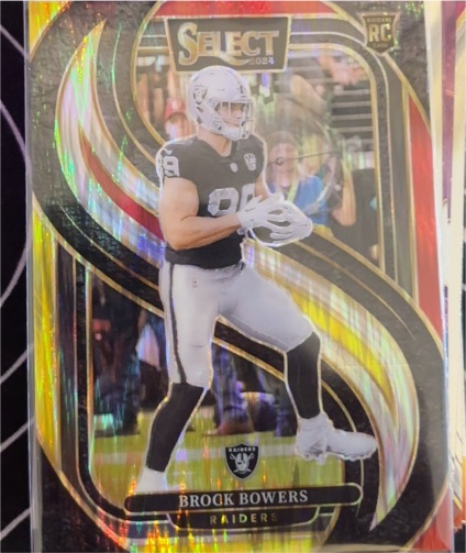 2024 Panini Select #118 Brock Bowers RC — front