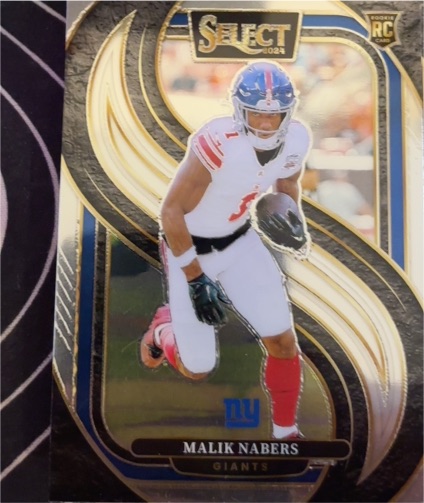 2024 Panini Select #116 Malik Nabers Premier Level Rookie — front