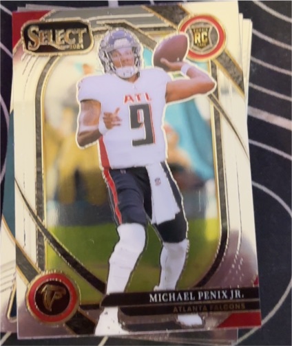 2024 Panini Select Club Level #235 Michael Penix Jr. (RC) — front