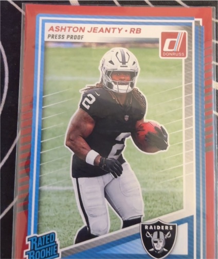 2025 Donruss #305 Ashton Jeanty — front