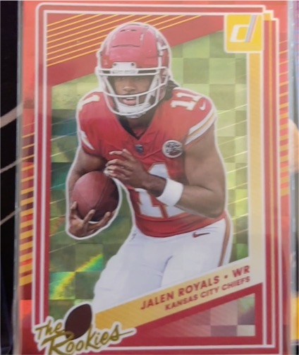2025 Donruss #27 Jalen Royals The Rookies — front