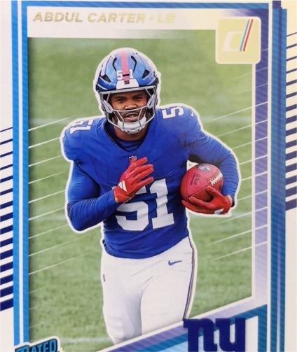 2025 Panini Donruss #315 Abdul Carter — front