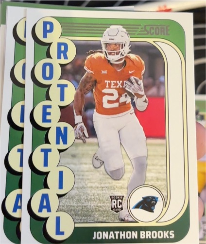 2024 Panini Score #14 Jonathon Brooks Protential — front