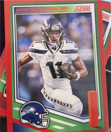 2025 Panini Score #185 Jaxon Smith-Njigba — front