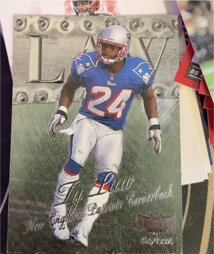 1999 SkyBox Metal Universe #87 Ty Law — front