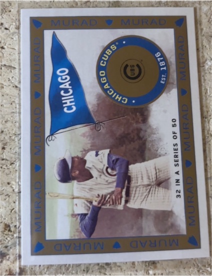 2021 Topps Allen & Ginter #MR-32 Ernie Banks T51 Murad Reimagined — front