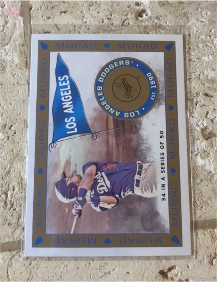 2021 Topps Allen & Ginter T51 Murad Reimagined #MR-34 Cody Bellinger — front