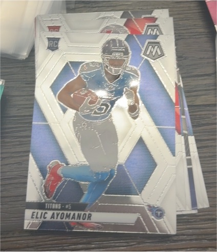 2025 Panini Mosaic #5 Elic Ayomanor — front