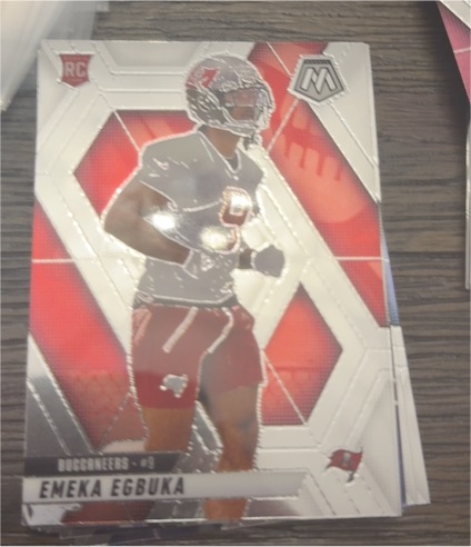 2025 Panini Mosaic #376 Emeka Egbuka — front