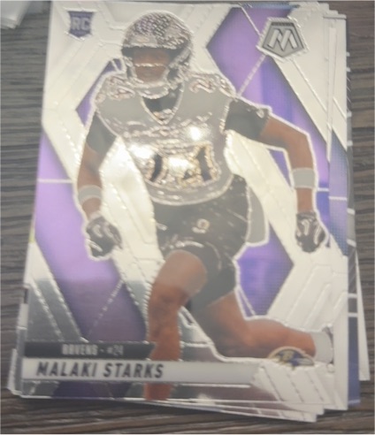 2025 Panini Mosaic #205 Malaki Starks — front