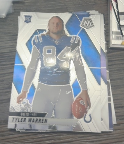 2025 Panini Mosaic #281 Tyler Warren — front