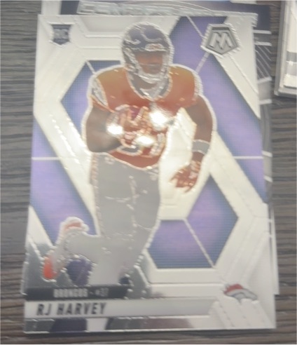 2024 Panini Mosaic #89 RJ Harvey — front