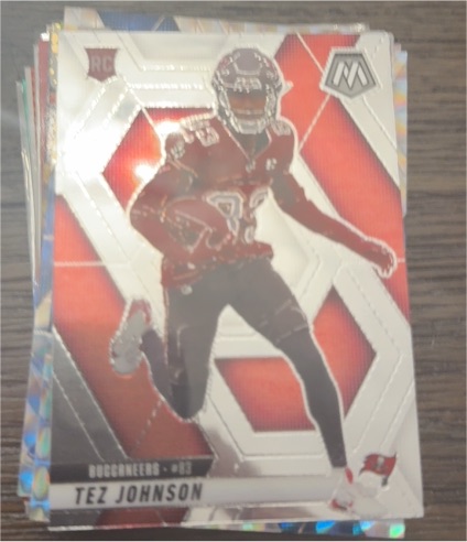 2025 Panini Mosaic #316 Tez Johnson — front