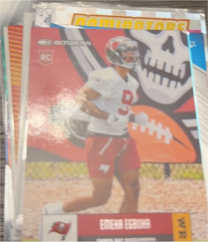 2025 Panini Donruss #R05-EKU Emeka Egbuka Retro Rookie — front