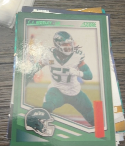 2025 Panini Score #87 C.J. Mosley — front