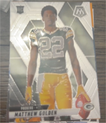 2025 Panini Mosaic #285 Matthew Golden — front