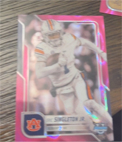 2025 Bowman Chrome University #Eric Singleton Jr — front