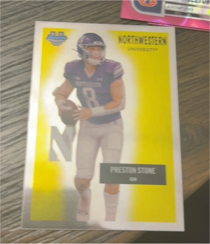 2025 Bowman Chrome University #55AV-20 Preston Stone — front