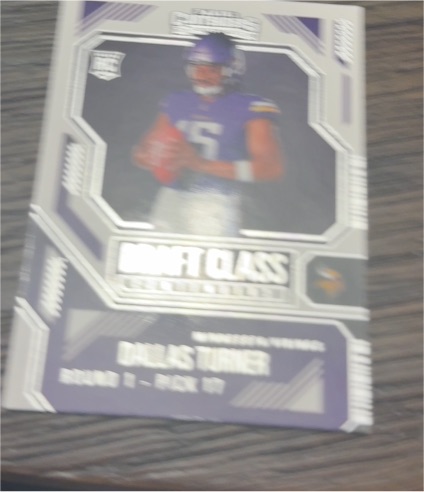 2024 Panini Contenders Draft Class #25 Dallas Turner — front