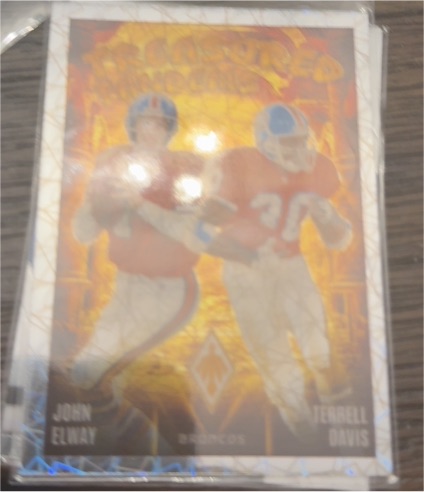 2024 Panini Phoenix Treasured Tandems #TT-DEN John Elway Terrell Davis — front