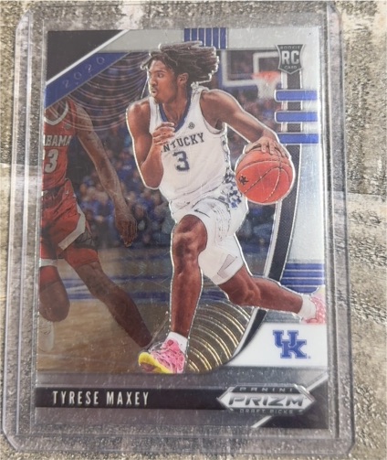 2020 Panini Prizm Draft Picks #14 Tyrese Maxey — front