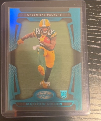 2023 Panini Certified #175 Matthew Golden — front