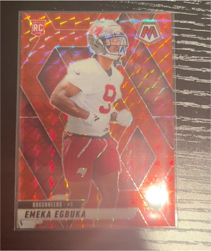 2025 Panini Mosaic #375 Emeka Egbuka — front