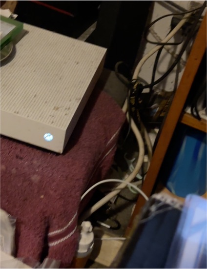Microsoft Xbox One S Console - White — front
