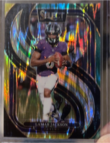 2024 Panini Select Premier Level #121 Lamar Jackson — front