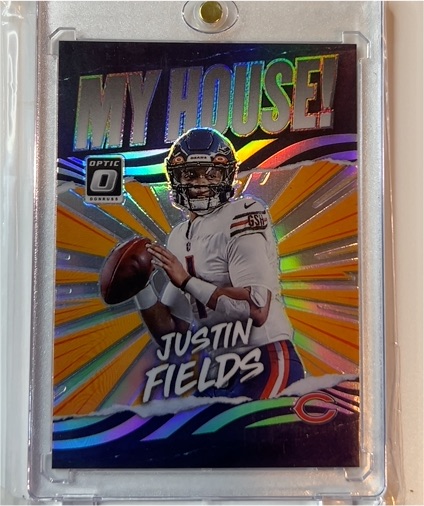 2021 Panini Donruss Optic #MH-4 Justin Fields My House! — front