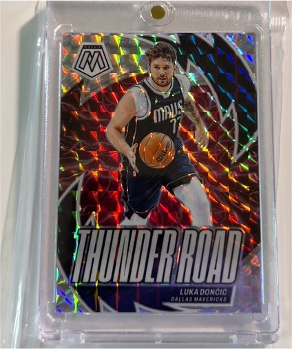 2023-24 Panini Mosaic #20 Luka Dončić Thunder Road — front